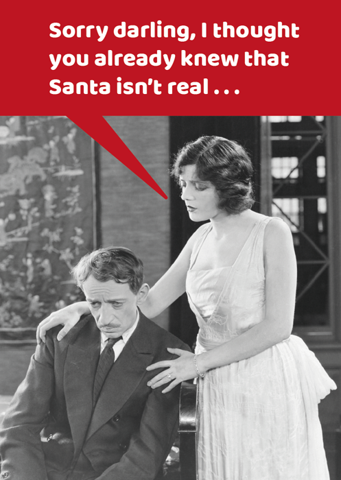 Santa isn't real