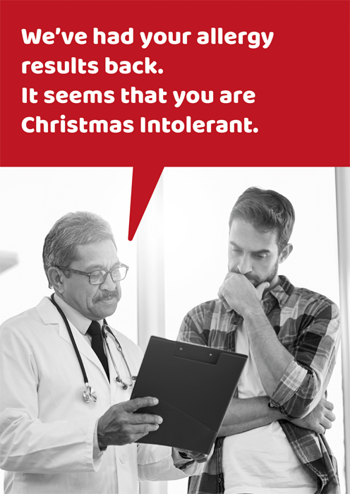 Christmas intolerant