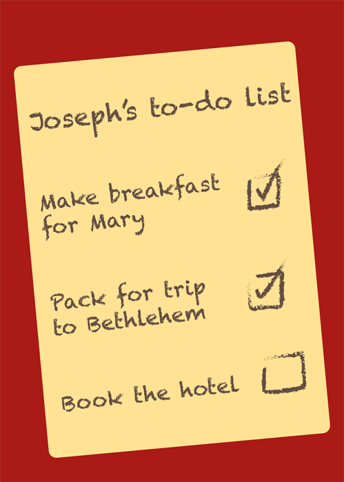 Joseph's To-Do List