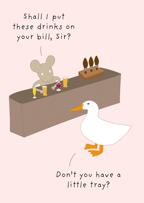 Drinks on bill