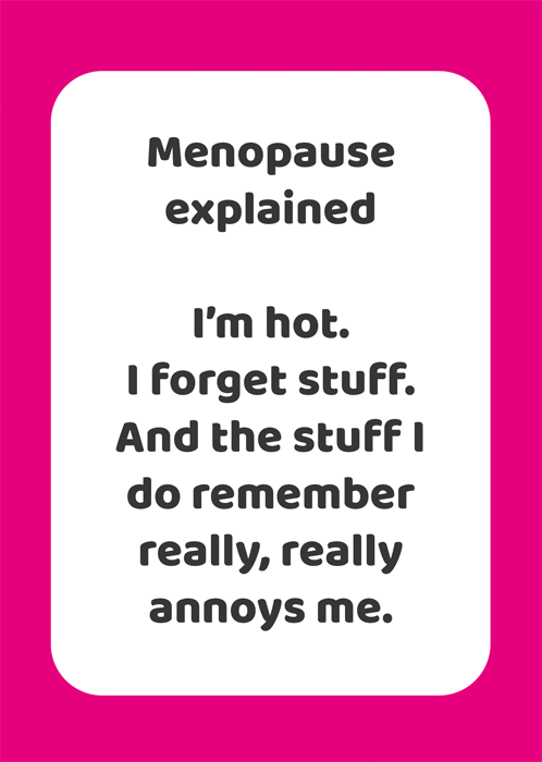 Menopause explained