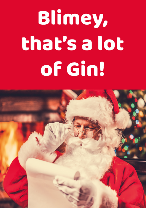 Blimey that's a lot of Gin