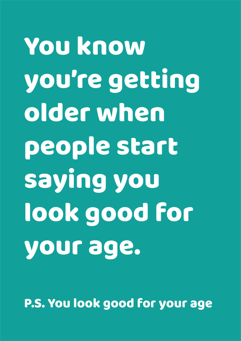 Good for age